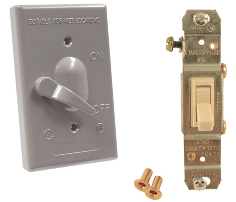 WP Switch & Cover Gray