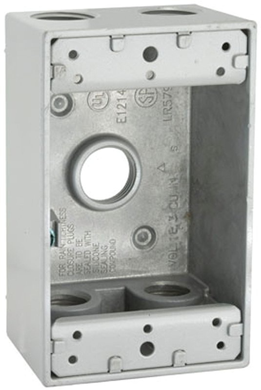 1G Outdoor Box Gray WP