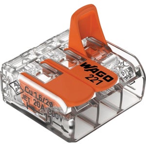 10pk 3 Wire Lever Connector