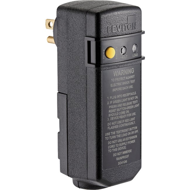 15A GFCI Angle Plug