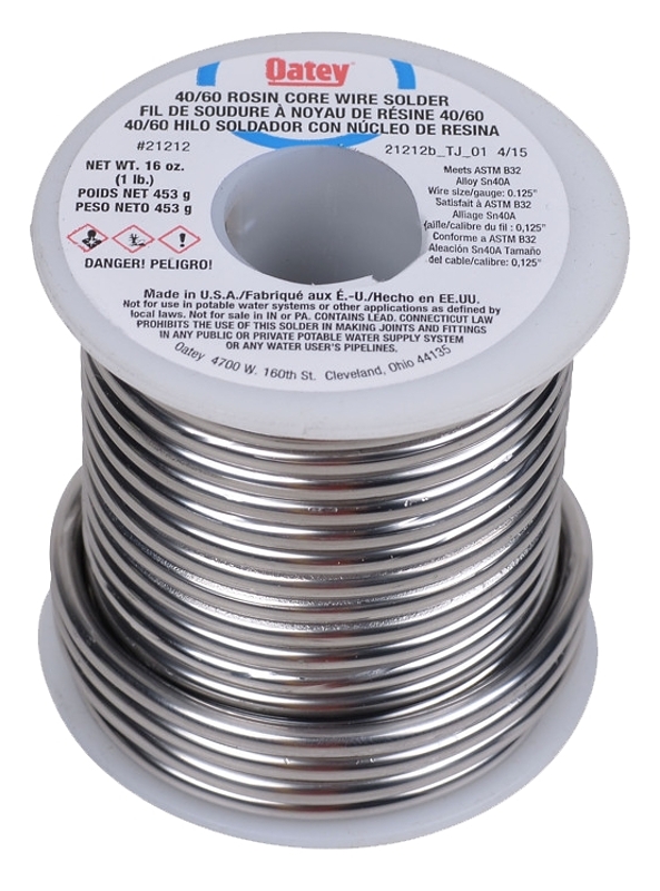 1lb 40T/60L Rosin Core Solder