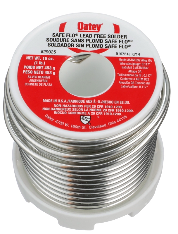 1lb Lead Free Plumbing Solder
