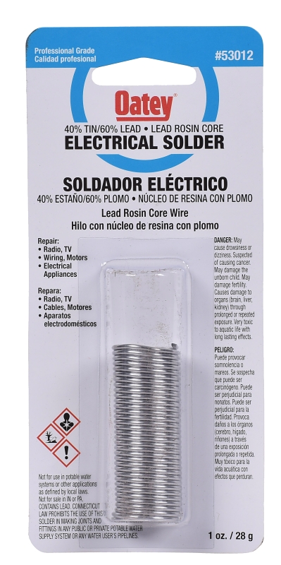 1oz 40T/60L Rosin Core Solder