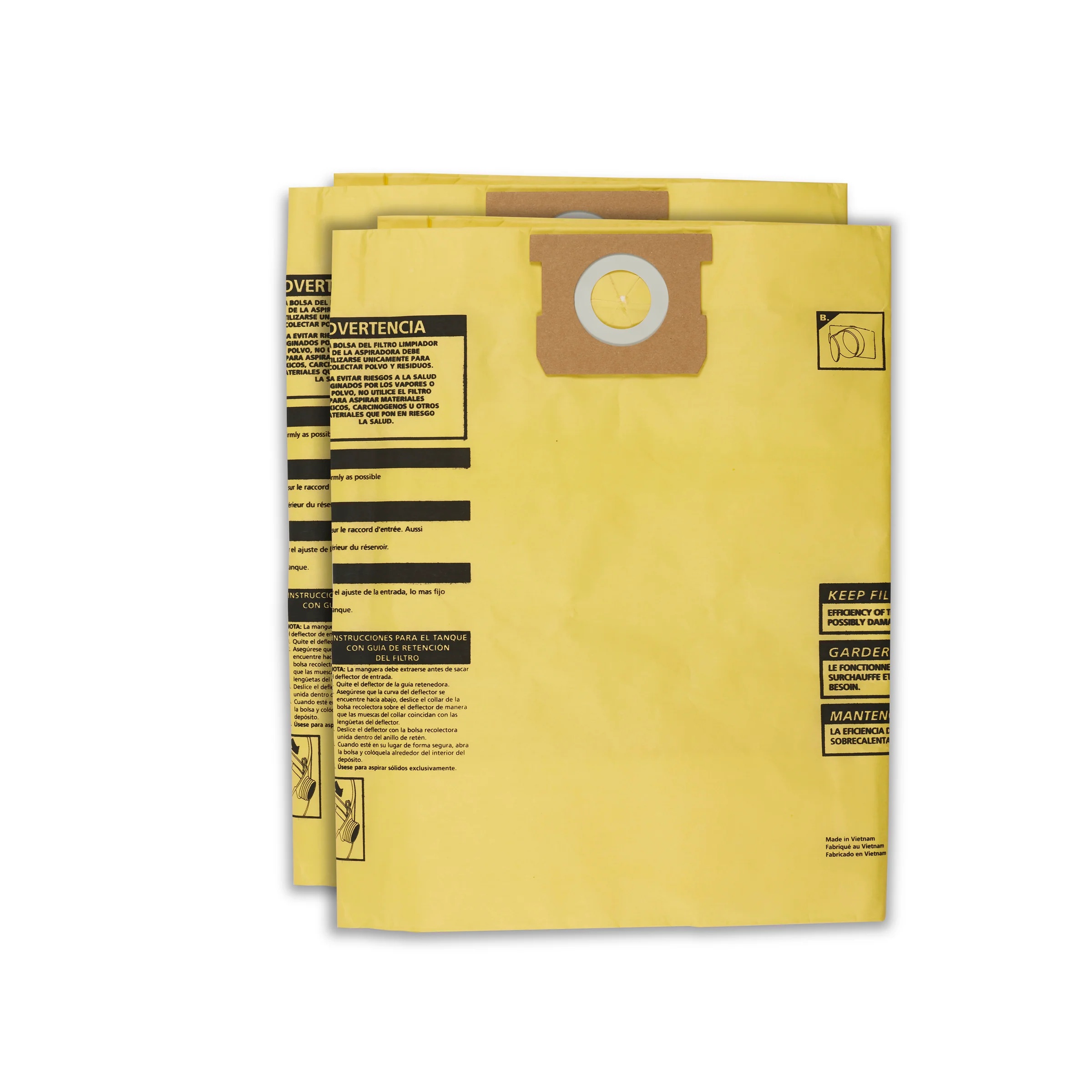 2pk Bag Filter Type J 15-22GA