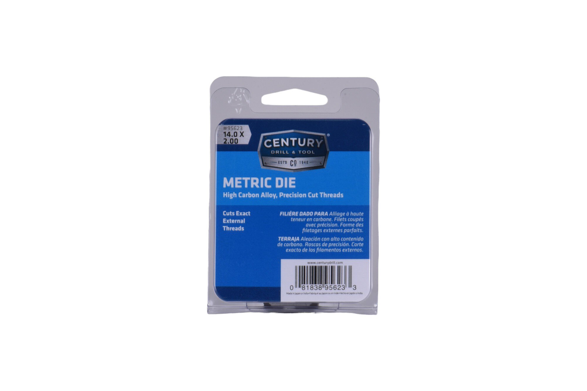 14MM-2.00 Hex Die