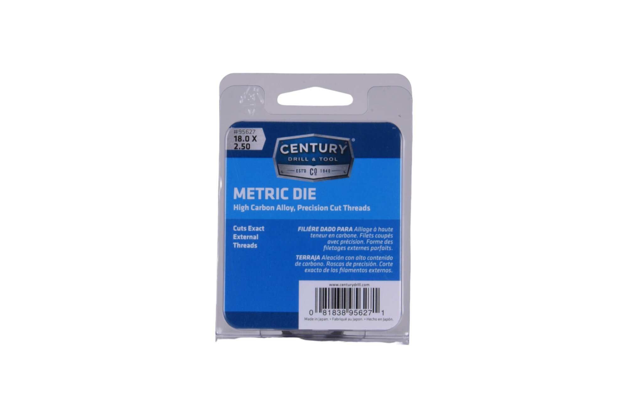 18MM-2.50 Hex Die