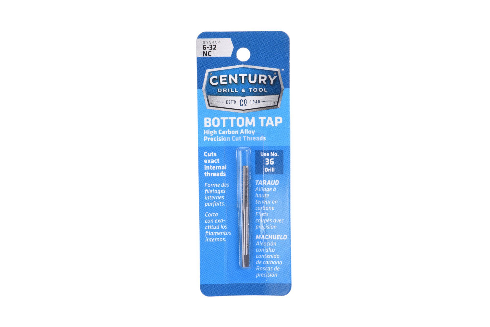6-32 Bottom Tap