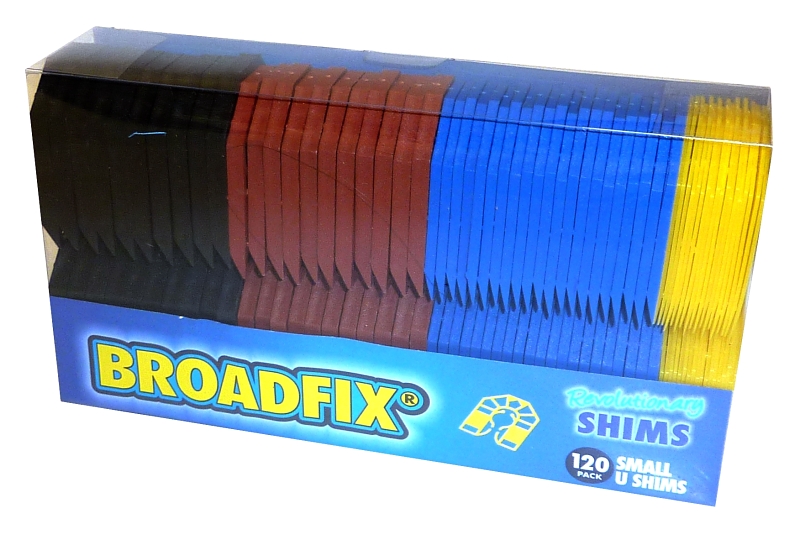 120pk Plastic U-Shaped Shims