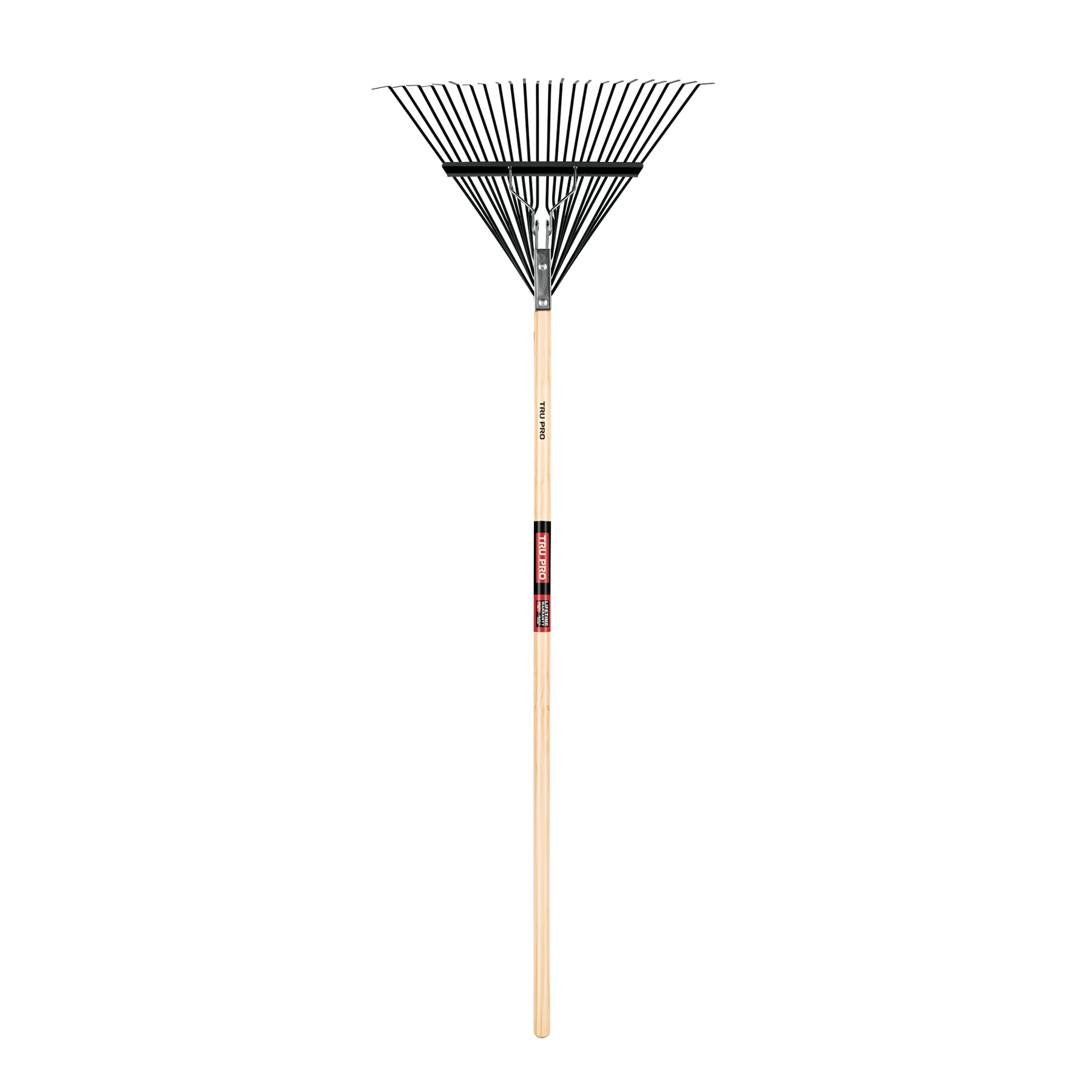 24" Steel Leaf Rake 24 Tines