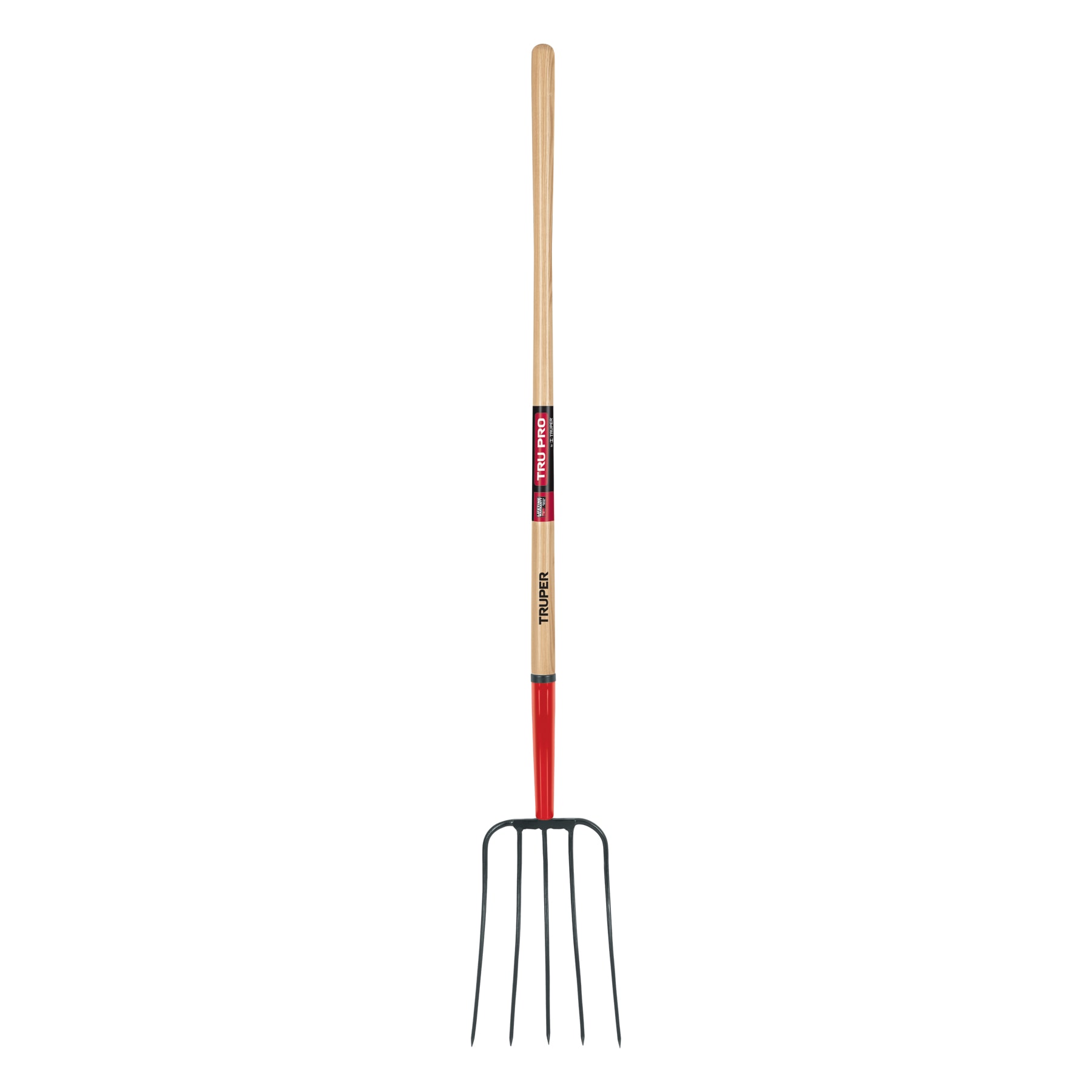 Manure Fork 5 Tine Wood Handle