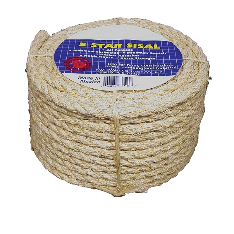 1/4x50 Twist Sisal Rope
