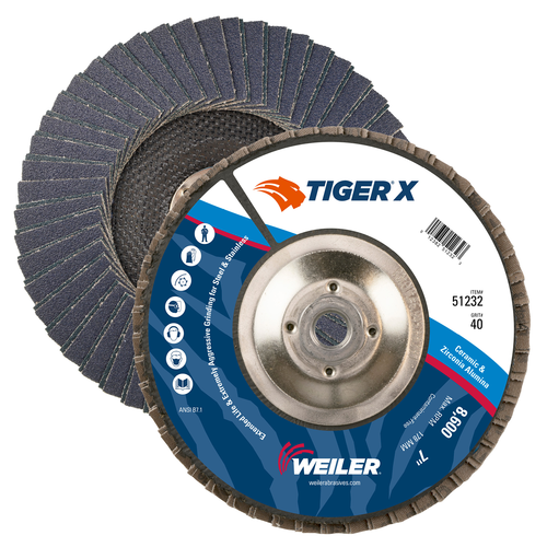 7x5/8-11 40Z Flap Disc T27