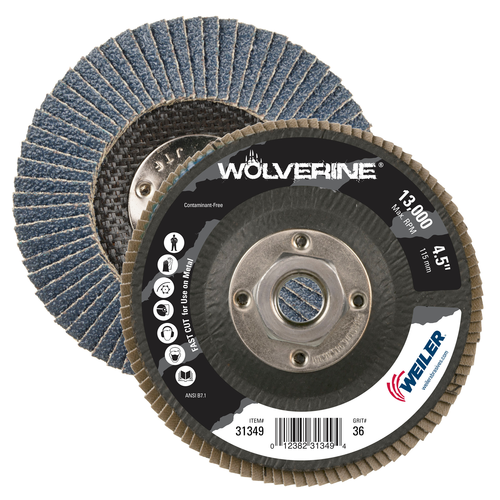 4-1/2x5/8-11 36G Flap Disc T29