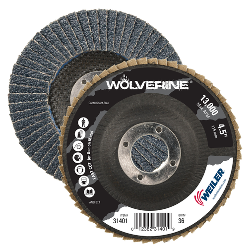 4-1/2x7/8 36G Flap Disc T27