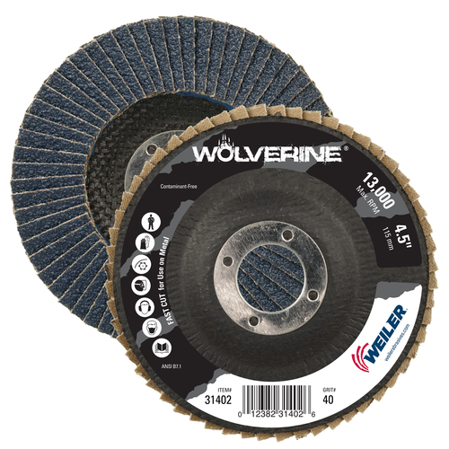 4-1/2x7/8 40G Flap Disc T27