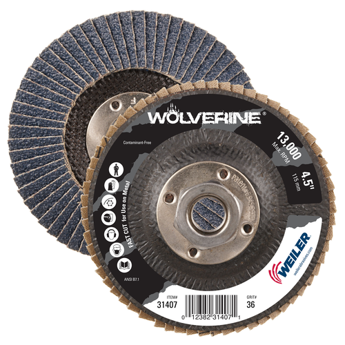 4-1/2x5/8-11 36G Flap Disc T27