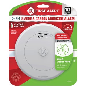 Smoke & CO Alarm Voice Alert
