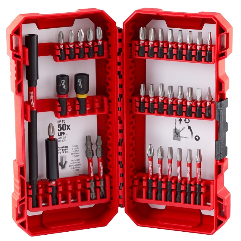 34pc Impact Bit Set Milwaukee