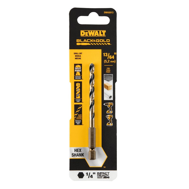 13/64 Hex Shank Drill Bit