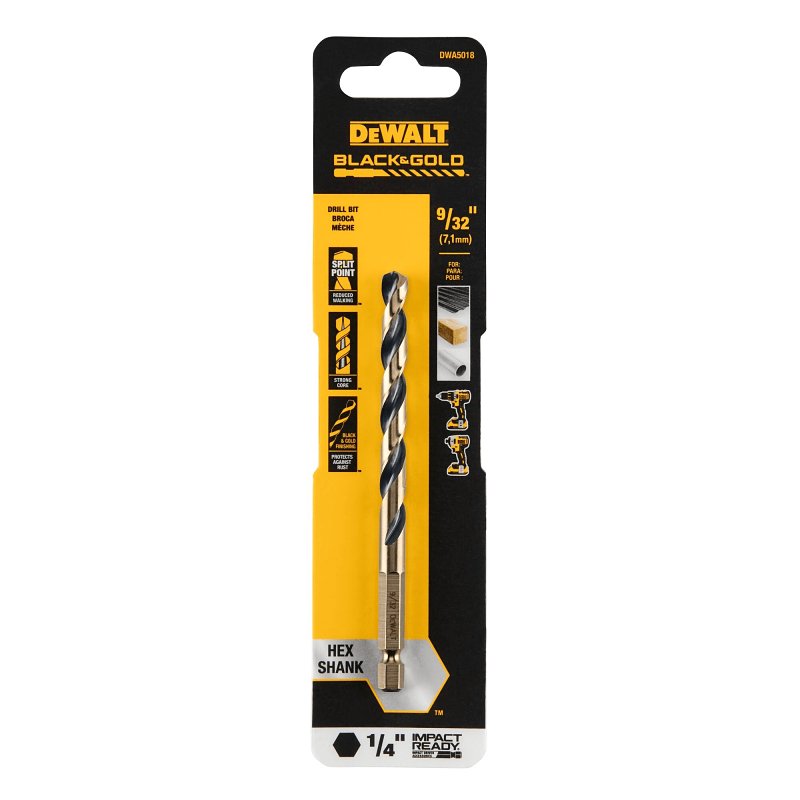 9/32 Hex Shank Drill Bit