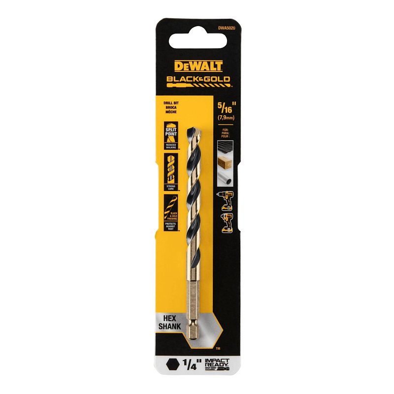 5/16 Hex Shank Drill Bit