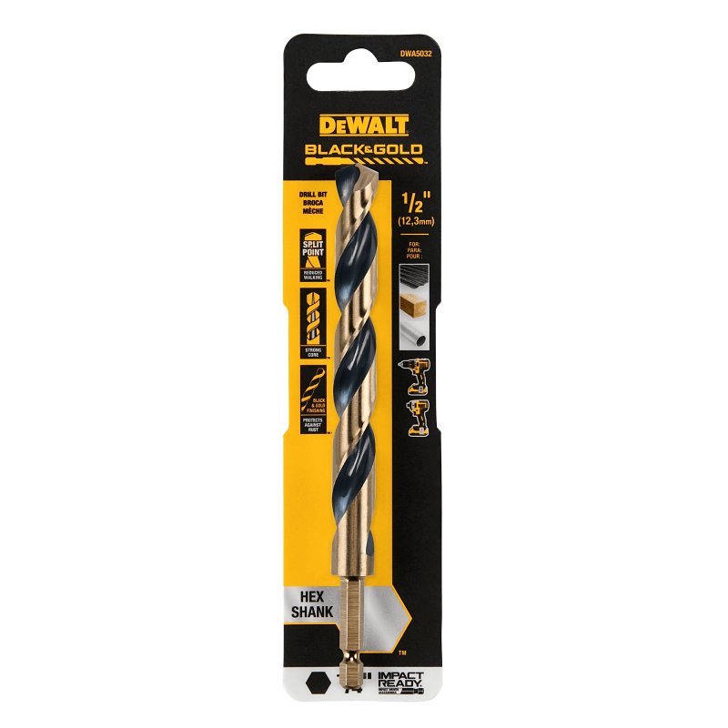 1/2 Hex Shank Drill Bit