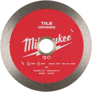 4" Cont Rim Diamond Blade