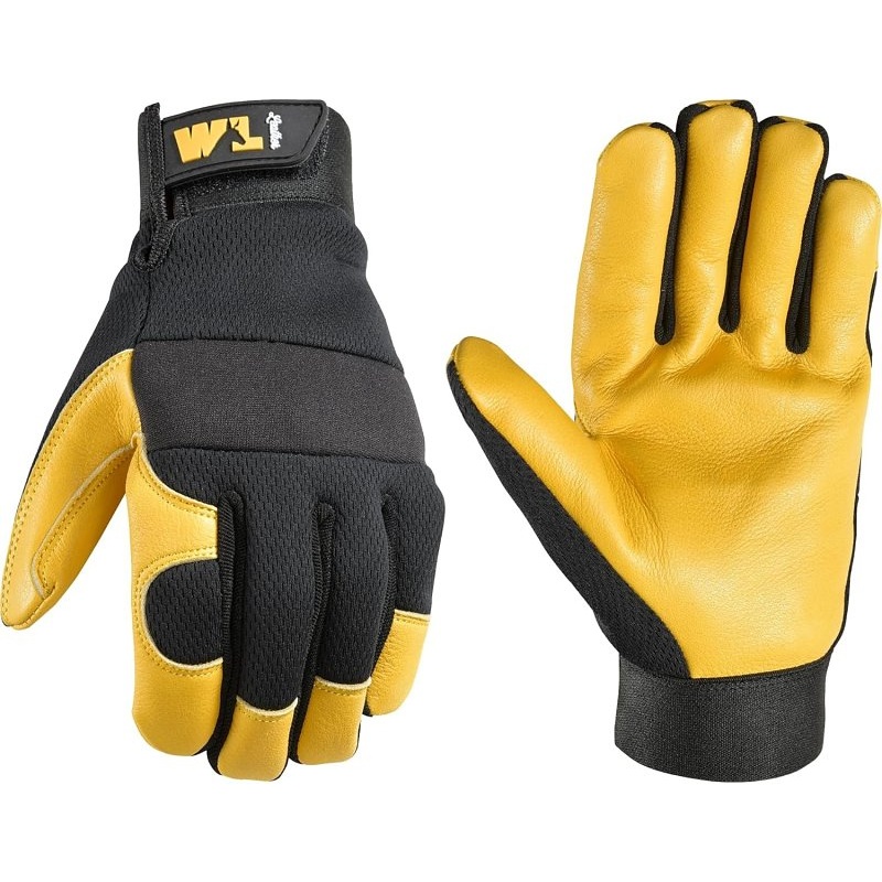 L Cowhide Spandex Glove