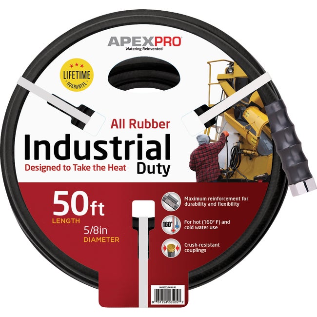 5/8x50 Black Rubber Hose