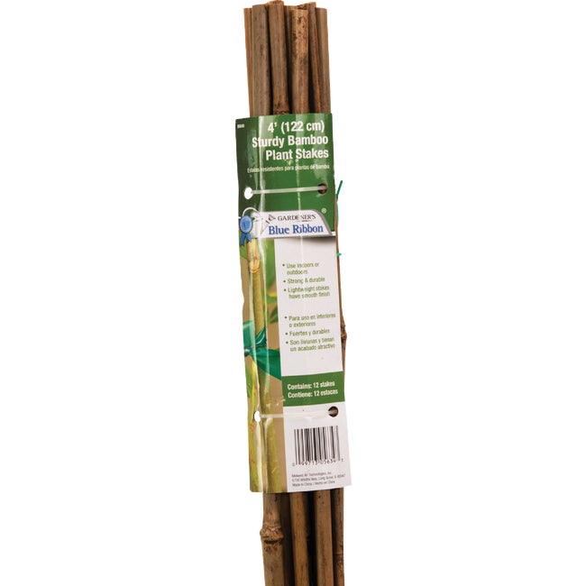 12pk 4' Bamboo Plant Stake