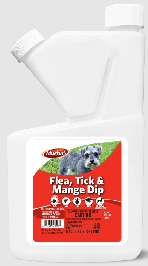 16oz Flea Tick & Mange Dip