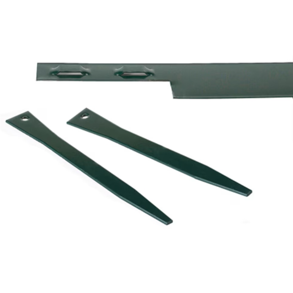 *Green Metal Edging +4 Stakes