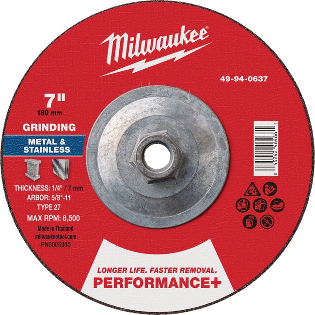 7x1/4x5/8-11 Metal Wheel