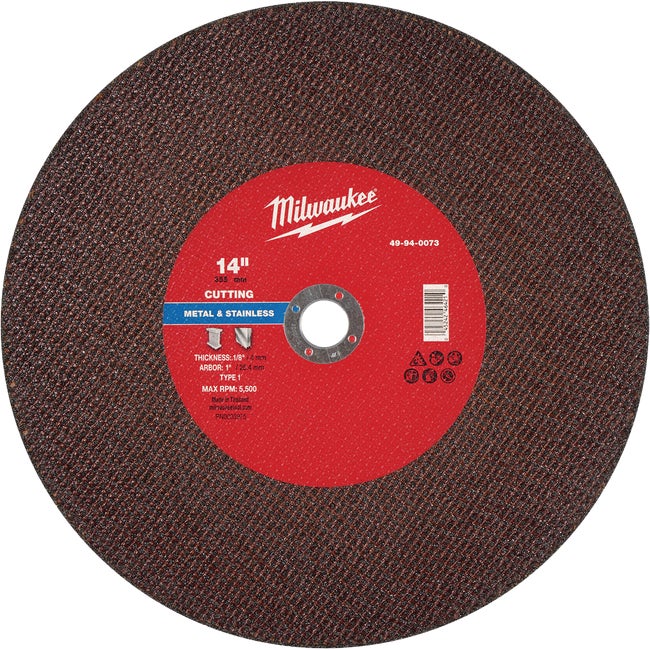 14x1 Metal Cutoff Wheel