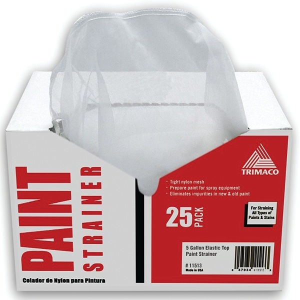 5gal Paint Strainer Elastic Top