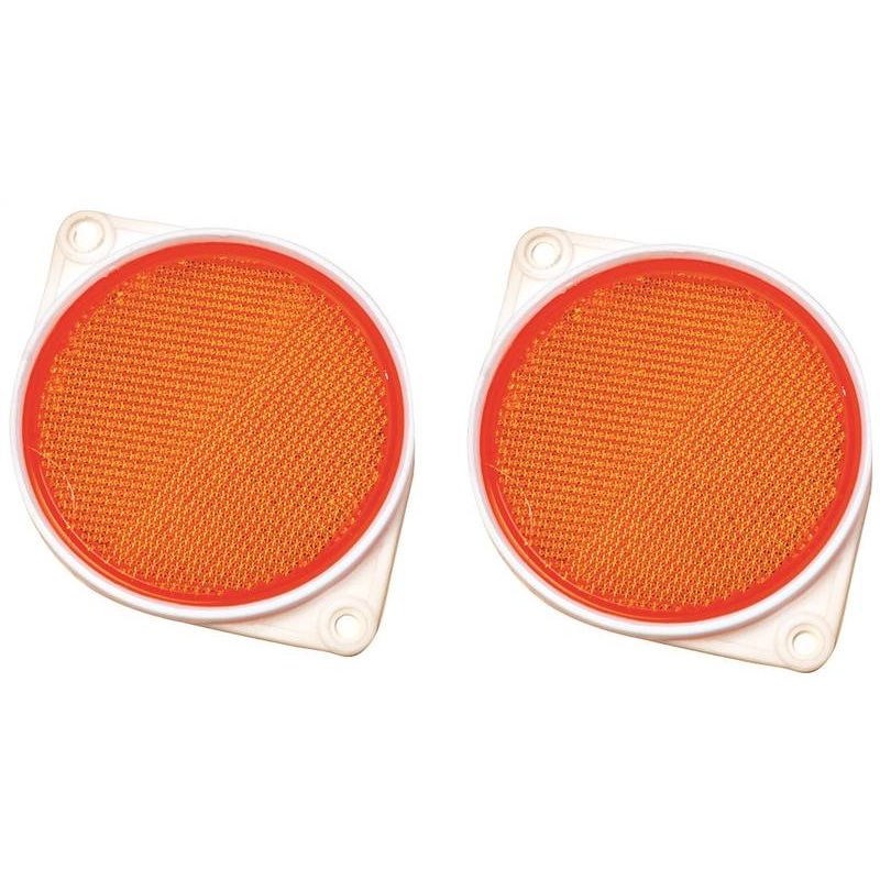 3-1/4 Amber Reflectors