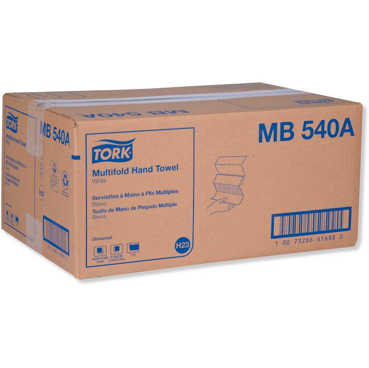 Multifold White 4000pk TORK