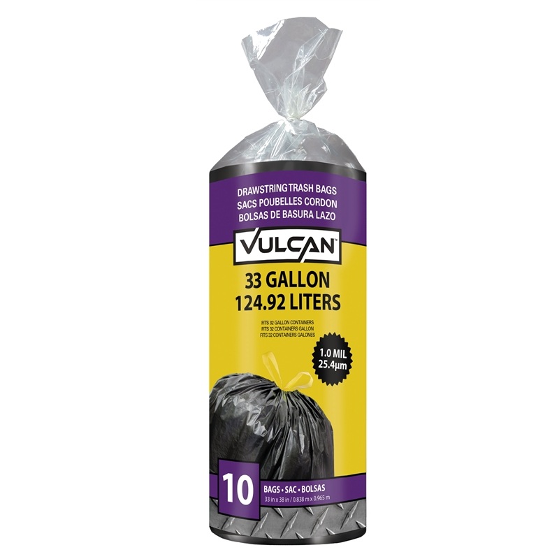 10ct 33gal Trash Bag