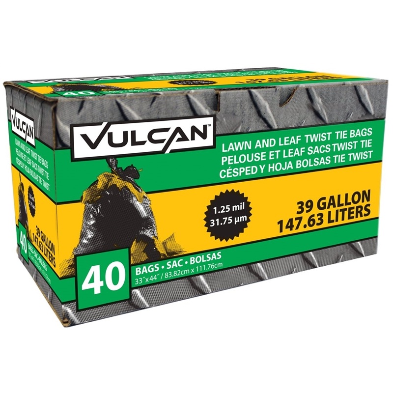 40ct 39gal Trash Bag