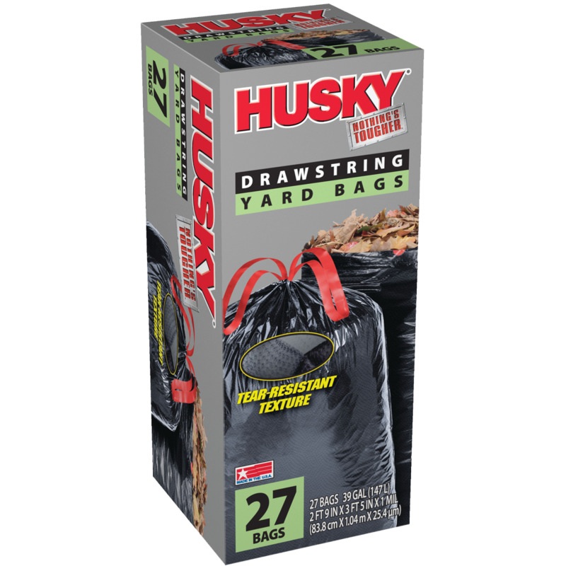 27ct 39gal D/S Trash Bag