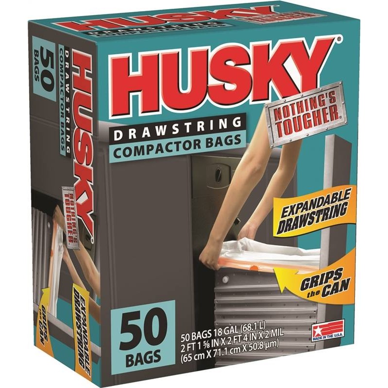 50ct 18gal Trash Compactor Bag