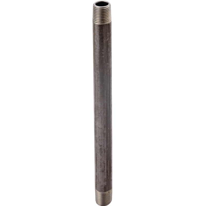 1/4x8 Black Nipple