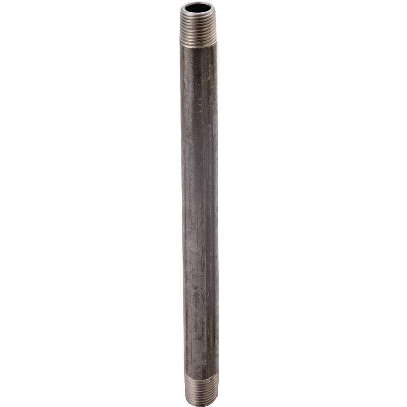 1-1/4x8 Black Nipple