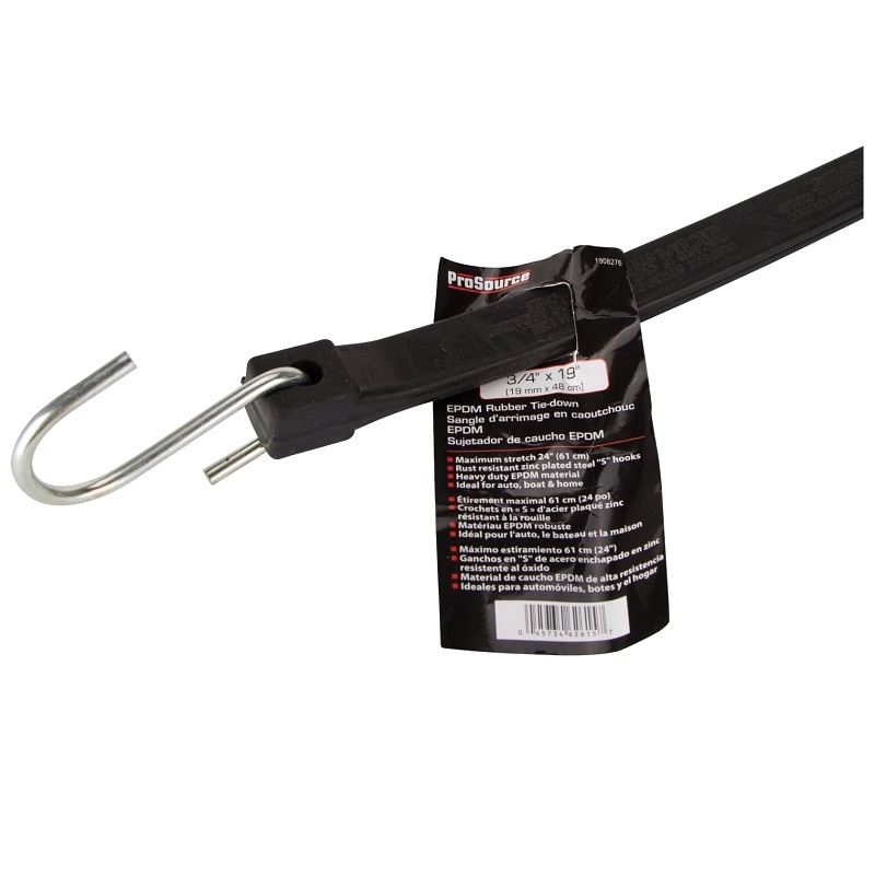 19" Rubber Tie Down