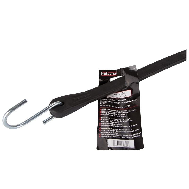 24" Rubber Tie Down