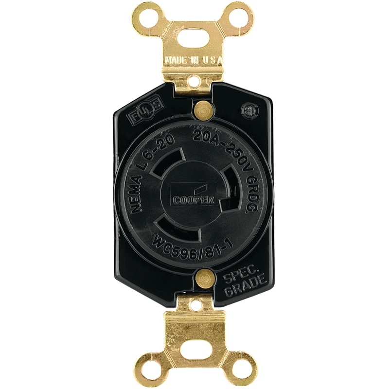 20A 250V Locking Receptacle