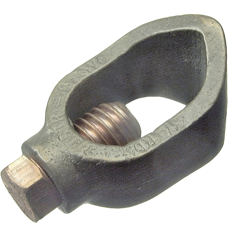 1/2 Bronze Ground Rod Clamp