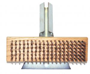 Wire Brush W/Scraper