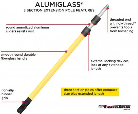 8'-22' Extension Pole