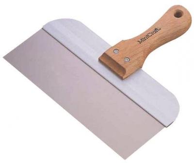 8" SS Taping Knife Wood Handle